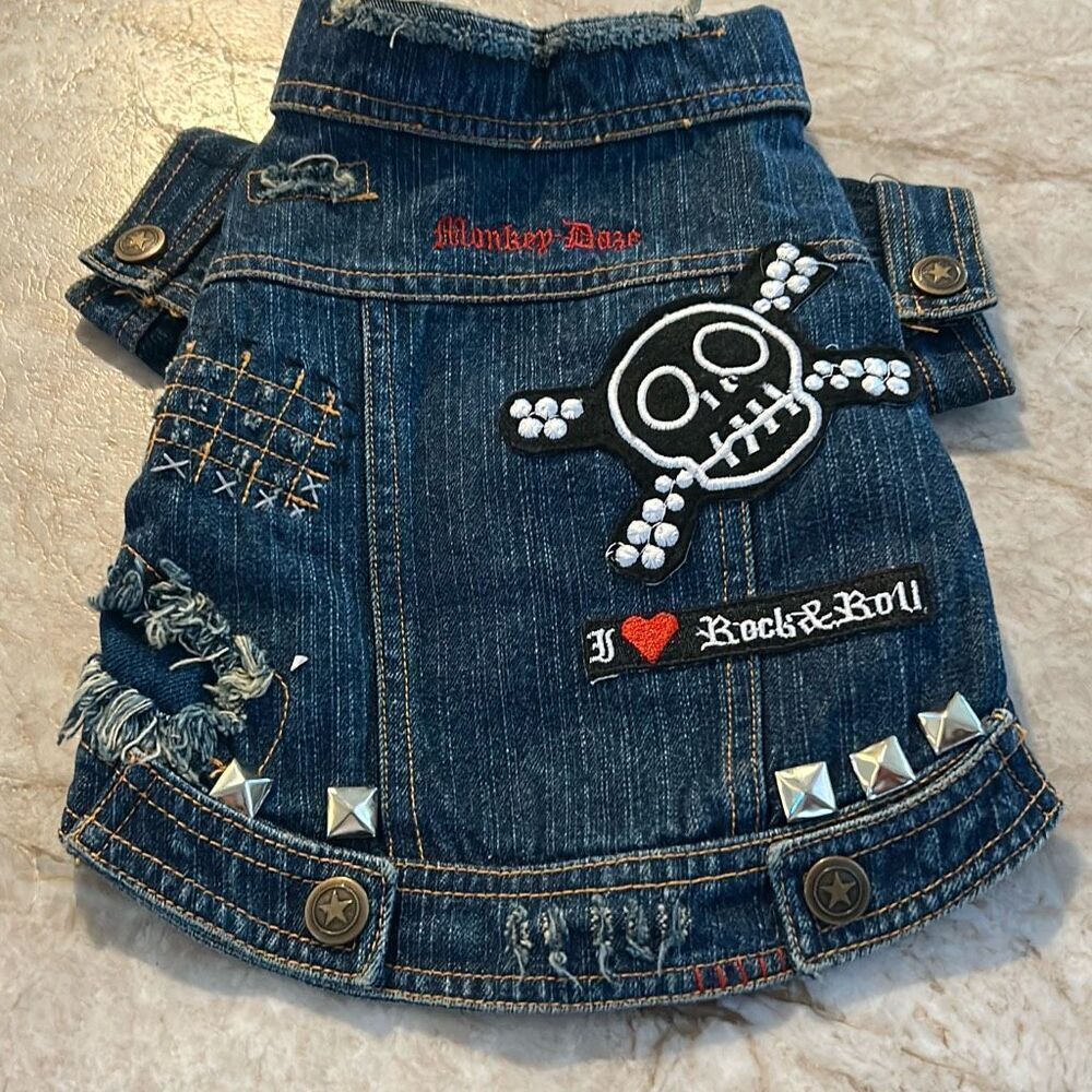 Denim Jean Jacket Size M - Picture 10 of 10